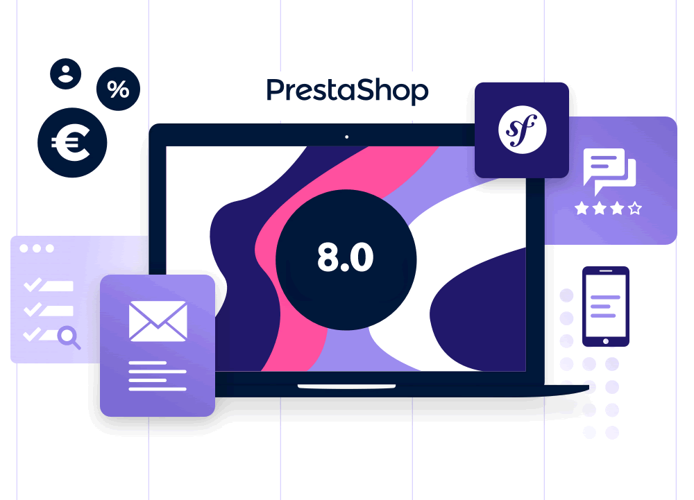 kas naujo prestashop virselis